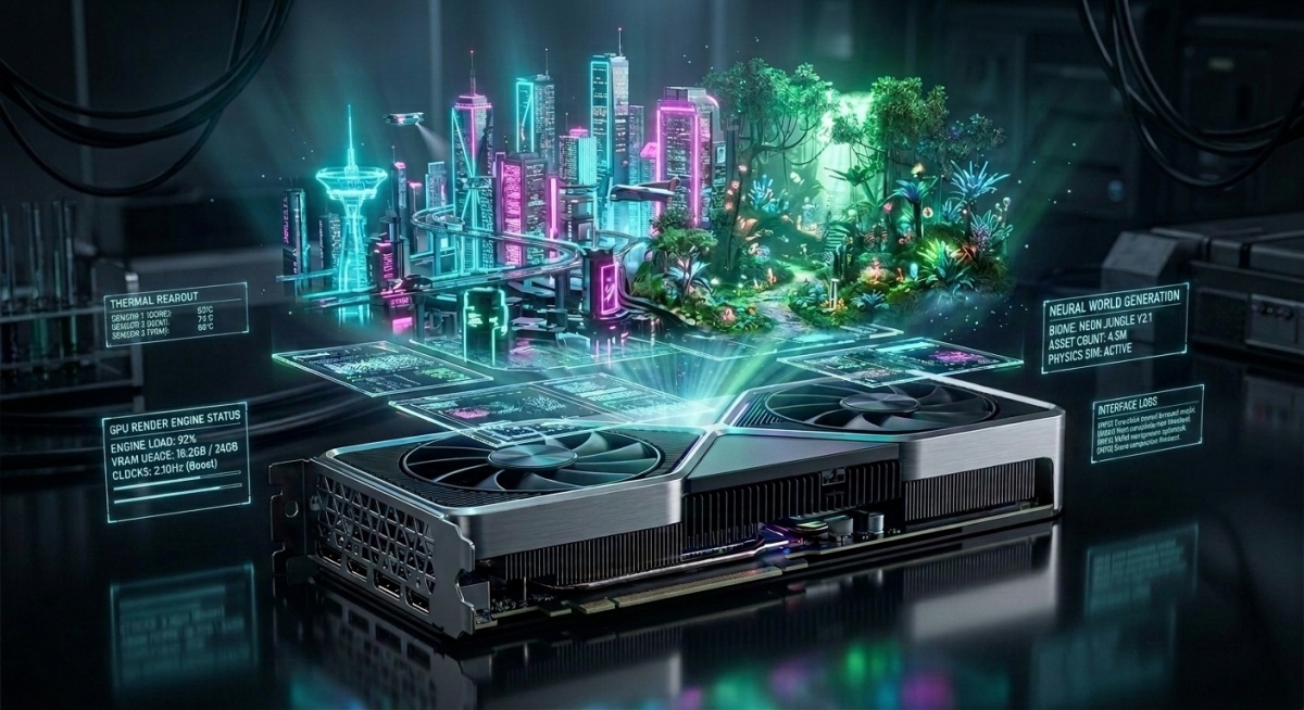 Waypoint-1.5 Brings High-Fidelity Interactive World Generation to Consumer GPUs